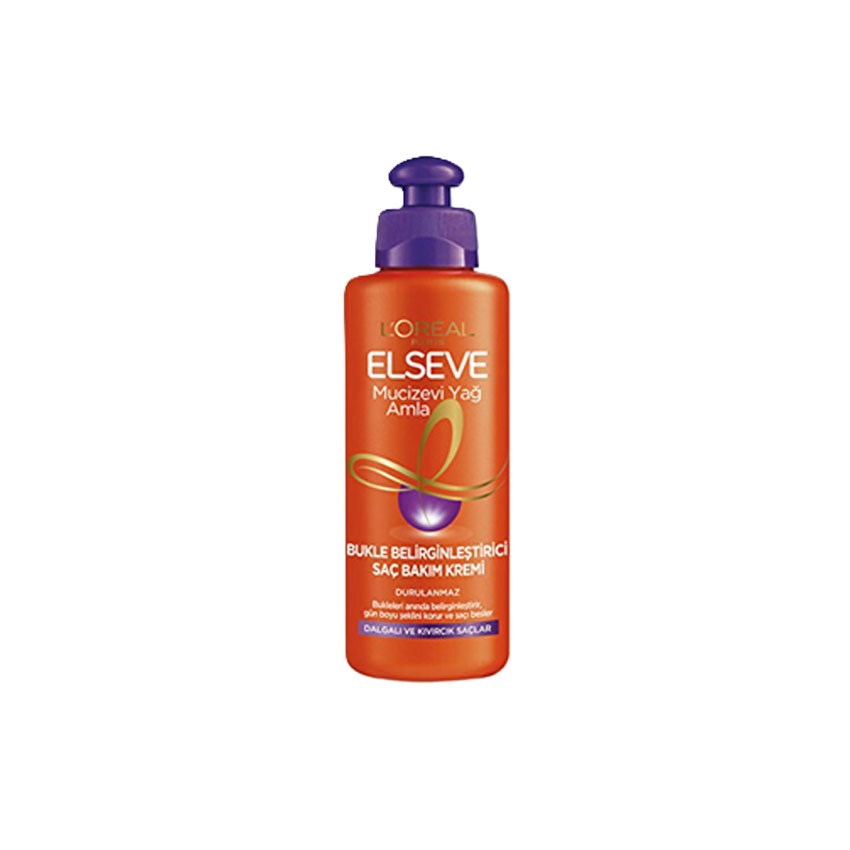 کرم حالت دهنده مو و ماسک مو برند لورآل LOREAL مدل السیو ELSEVE مخصوص موهای فر و مجعد حجم 200 میل
